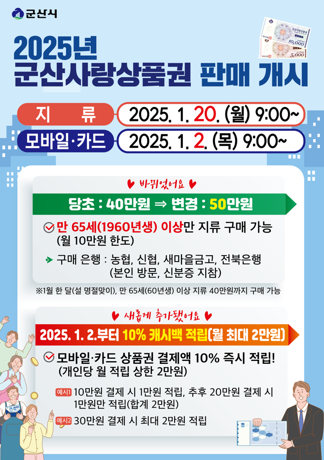 군산사랑상품권홍보