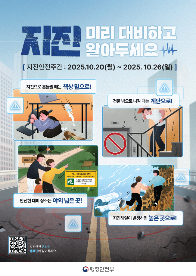 지진행동요령
