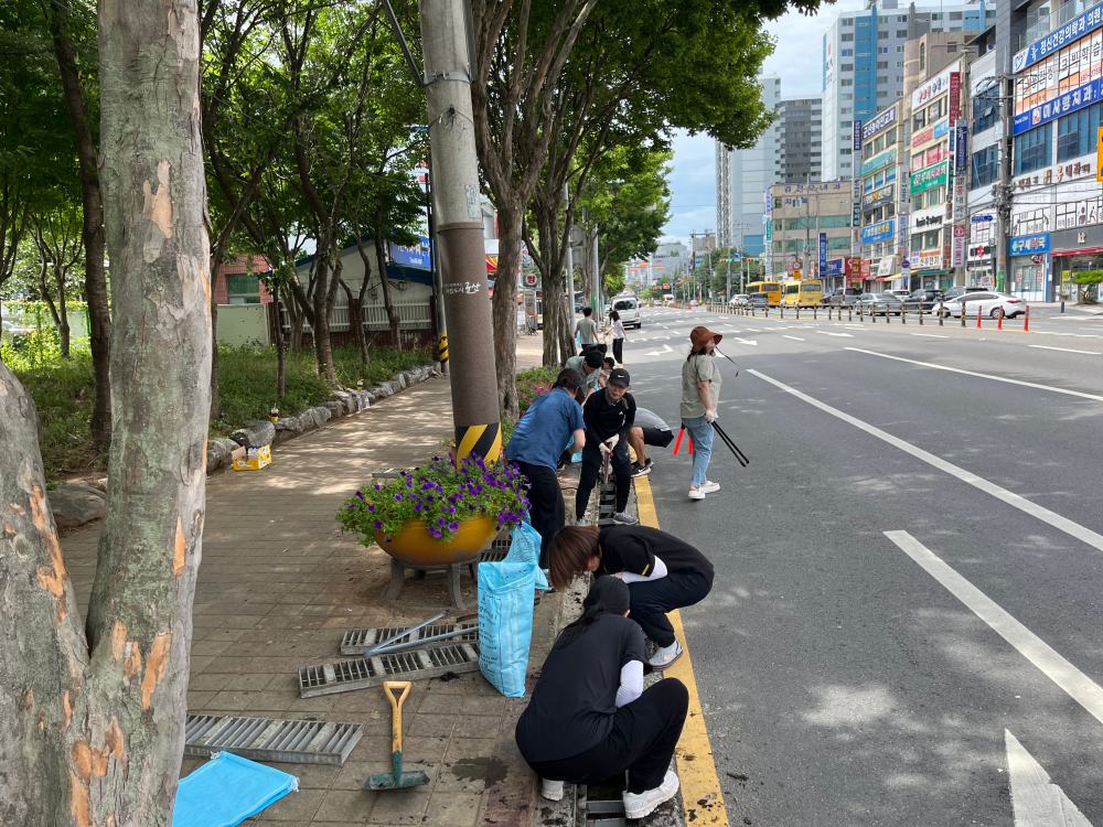 수해복구빗물받이점검2