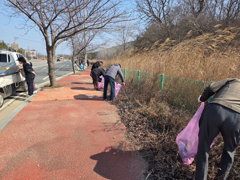 성산면주민자치위원회청소활동사진(4)