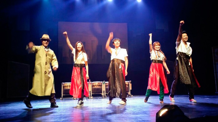 학교 폭력 왕따를 다룬 난타 뮤지컬